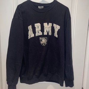 Army West Point Crewneck Sweatshirt in Black